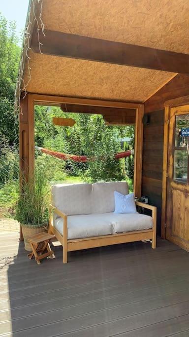 Strandlust Doebeln - Bungalow Fuer Eine Gemuetliche Auszeit Exteriör bild